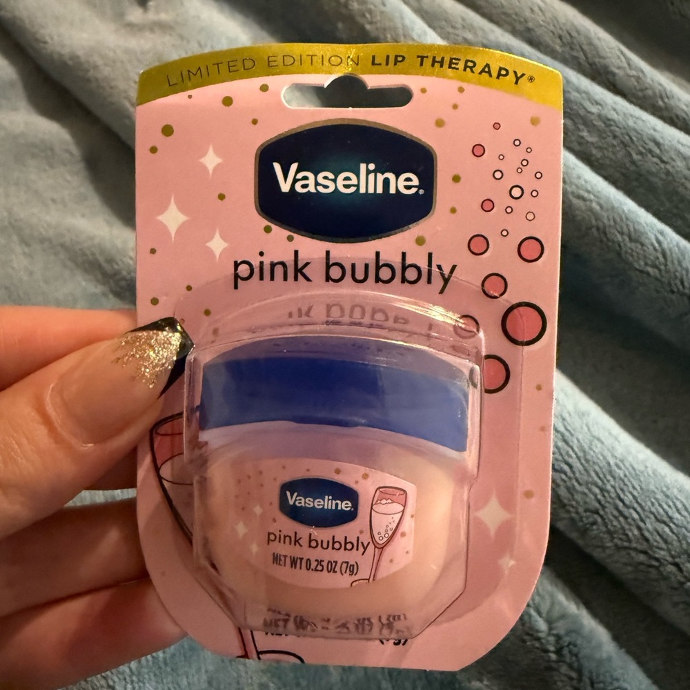 Vaseline Limited Edition Pink Bubbly Lip Balm